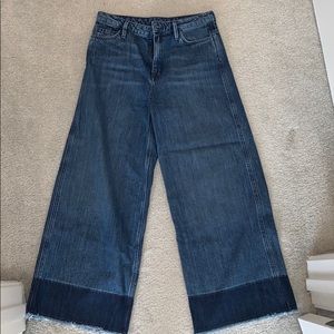 HM Wide leg cropped jeans